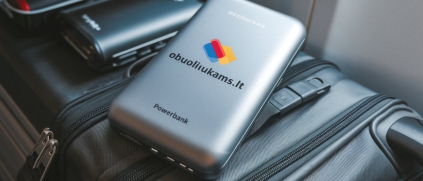 Kokias išorines baterijas (powerbank) galima neštis į lėktuvo saloną?