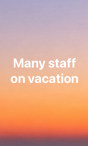We are processing orders, but delays may occur.